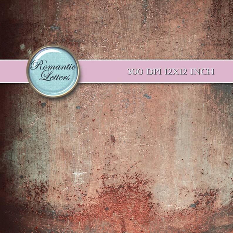 Digital Paper Rust Metal Texture Digital Photo Backdrop | Etsy