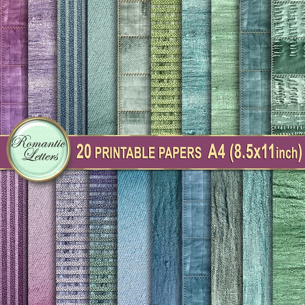A4 Digital Paper Etsy