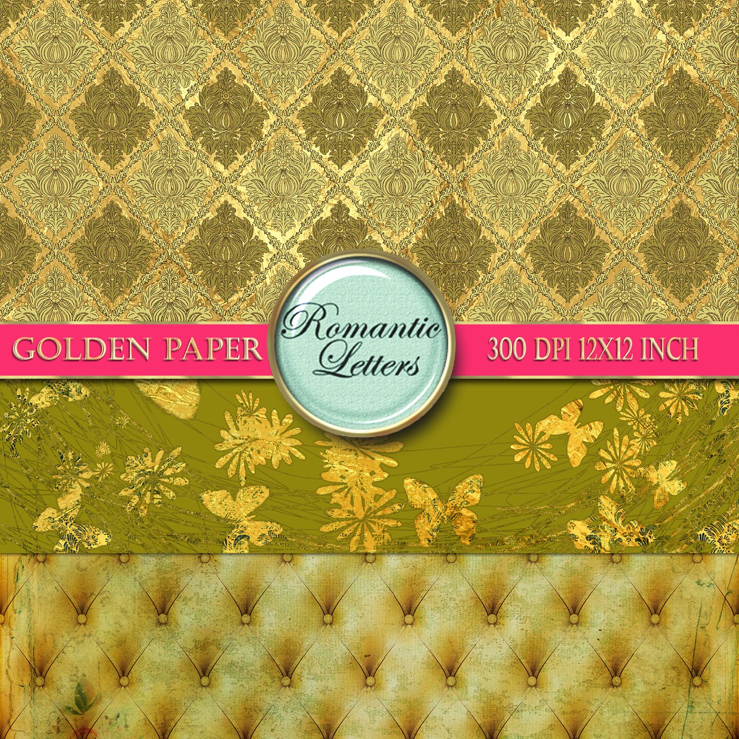 Printable Scrapbook Album Paper Digital Printable Craft Paper Etsy