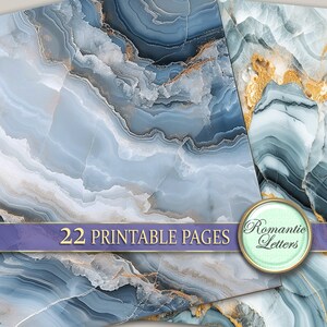 Marble Stone Texture digital paper pack digital Scrapbook decoupage digital paper marble digital photography background marble stone paper image 9