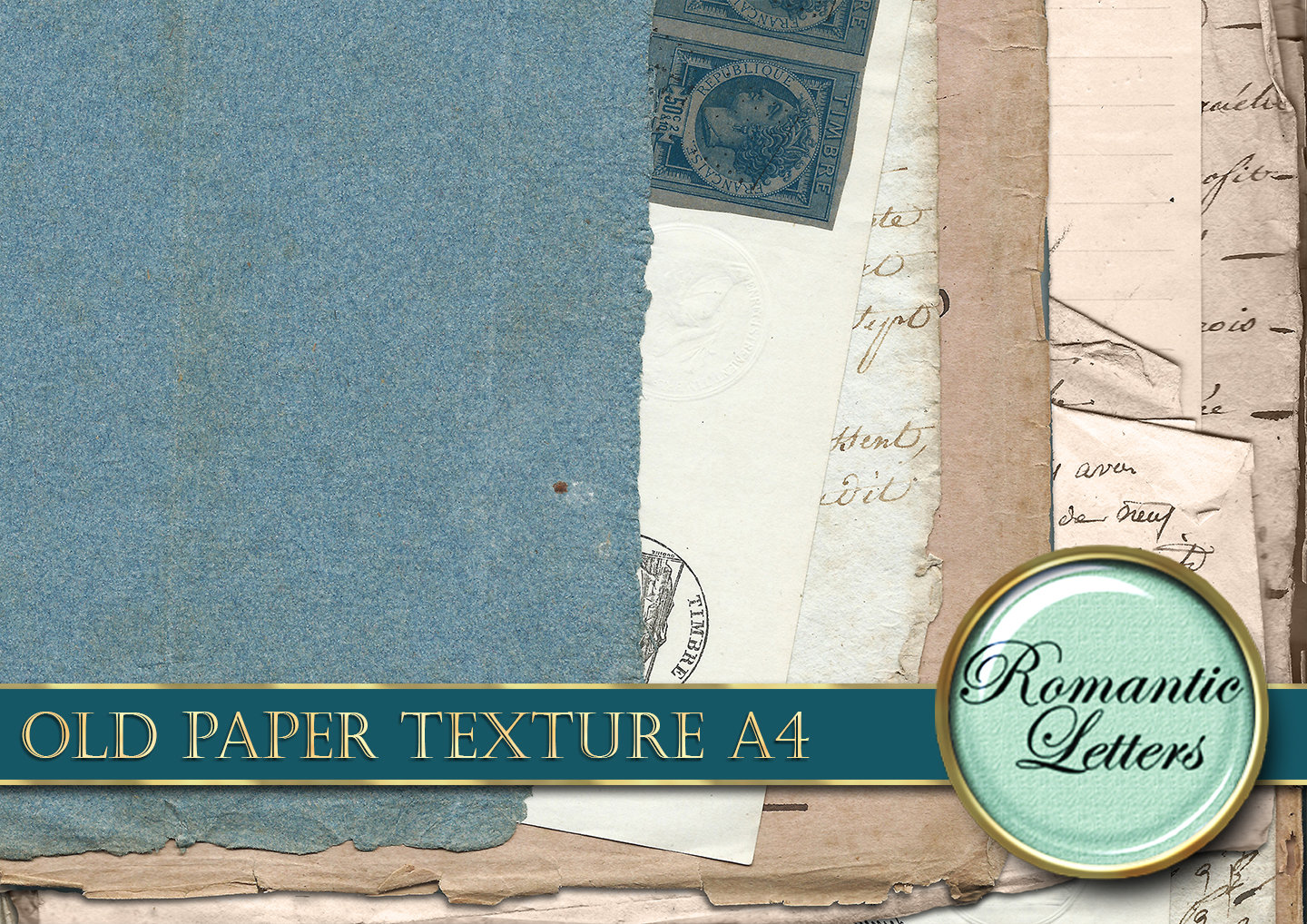 Vintage Digital Paper Pack Scrapbook Background Pages Digital Printable ...