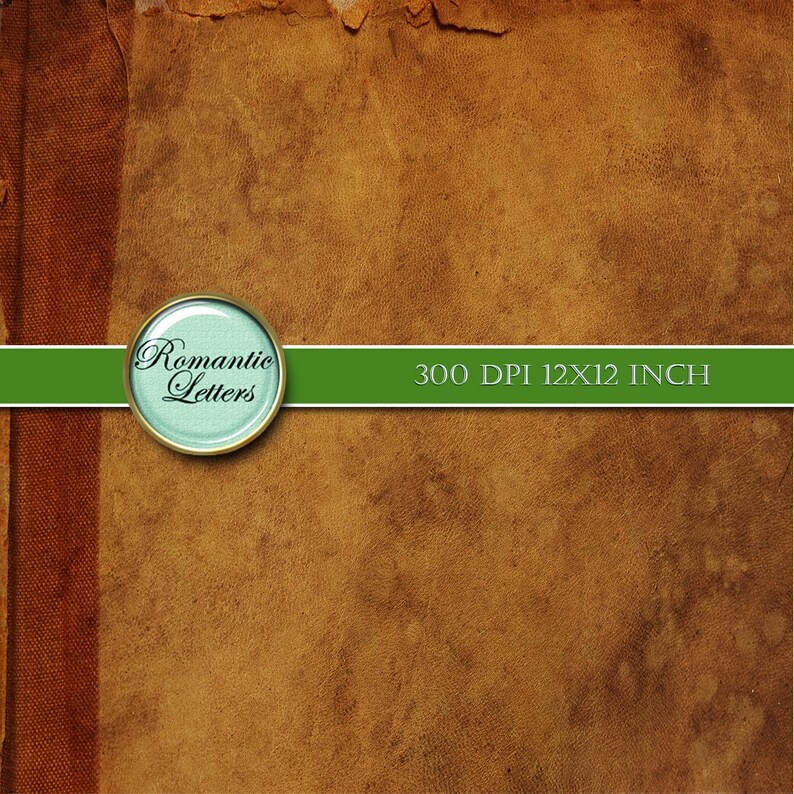 Leather texture Digital scrapbook paper pack printable scrapbook background paper digital paper vintage book covers old scrapbooking paper image 5