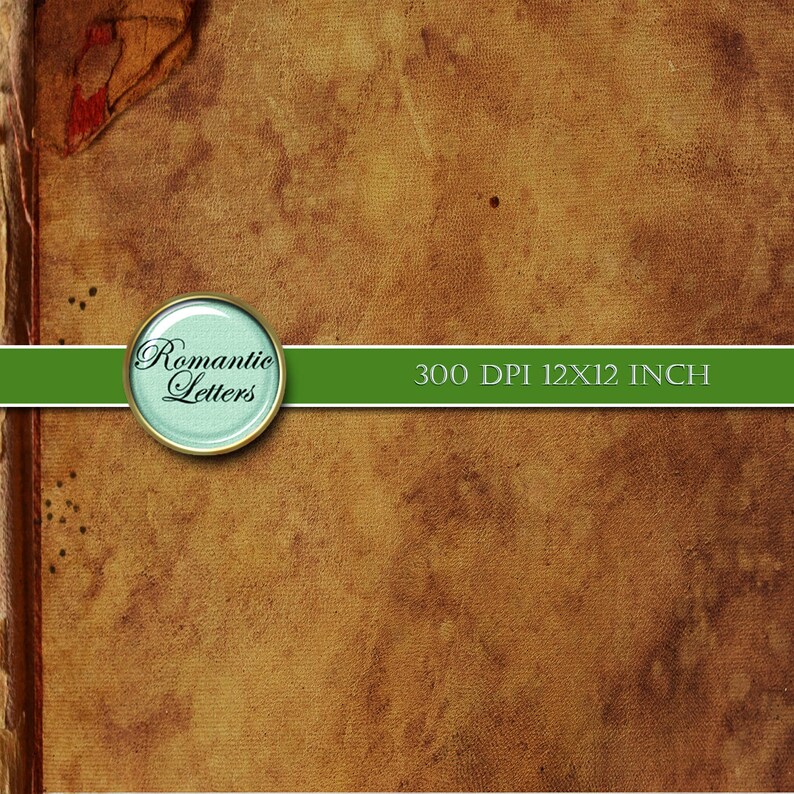 Leather texture Digital scrapbook paper pack printable scrapbook background paper digital paper vintage book covers old scrapbooking paper image 3