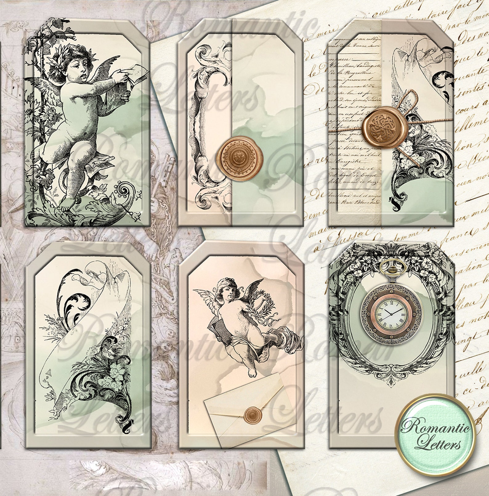 Printable Wedding Tags Printable Gift Tags Printable Bookmark - Etsy