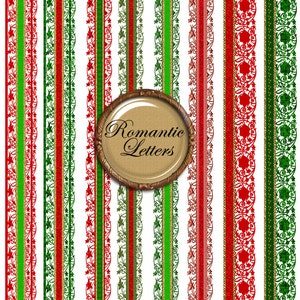 Digital Scrapbooking gold lace Digital Borders clip art lace scrapbook clip art vintage lace digital ribbon clipart digital gold red green