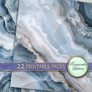 Marble Stone Texture digital paper pack digital Scrapbook decoupage digital paper marble digital photography background marble stone paper image 5