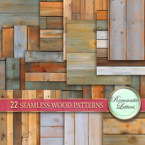 Digital paper wood digital scrapbook background digital photography backdrop wood digital background printable tillable seamless patterns