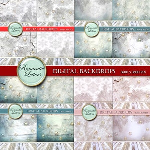 SALE Christmas digital backdrops for Newborn Baby Christmas digital paper scrapbooking background newborn photo backdrop Christmas scrapbook