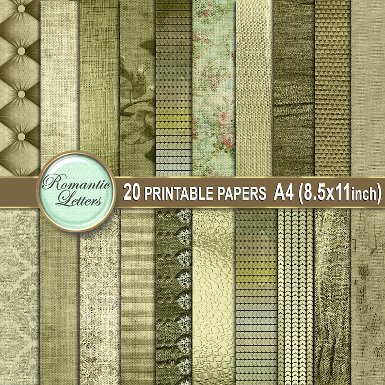 Digital paper linen texture digital scrapbooking linen background paper pack digital linen texture digital scrapbook paper fabric pattern image 5