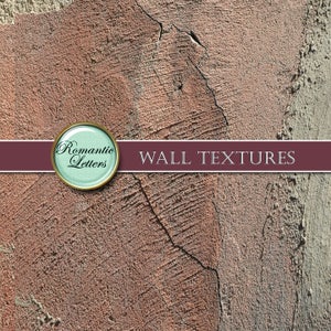 May include: A close-up of a textured wall with a crack running down the center. The wall is a mix of light brown, beige, and gray. The text "WALL TEXTURES" is printed across the bottom of the image.