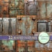 Rust Metal Texture Steampunk Printable Paper Pack Scrapbook Printable ...