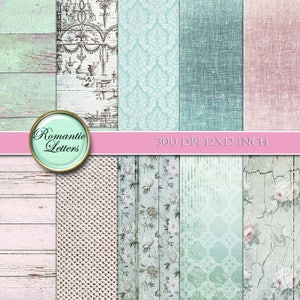 Digital background shabby chic digital backdrop shabby chic rose wallpaper pastel newborn baby digital photography backdrop digital newborn