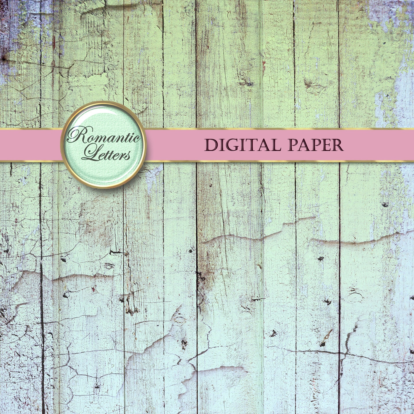 Floral Digital Scrapbook Paper Pack Shabby Chic Rose Flower Digital ...