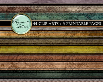 Leather Clip art Steampunk digital printable scrapbook borders clip art digital scrapbook elements clipart grunge clip art leather texture