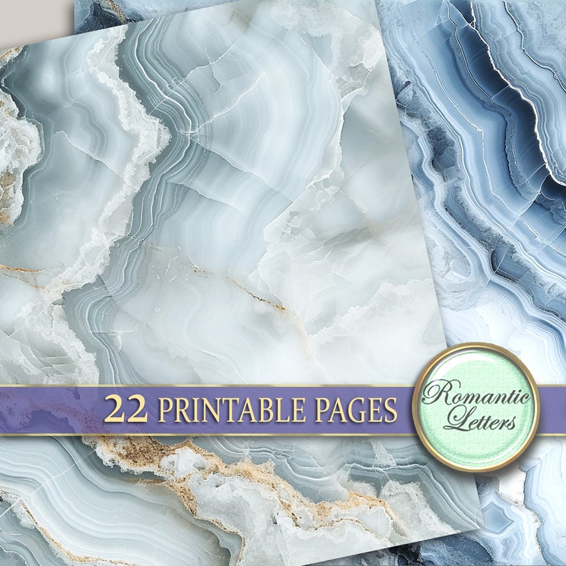 Marble Stone Texture digital paper pack digital Scrapbook decoupage digital paper marble digital photography background marble stone paper image 2