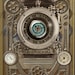 Steampunk Printable Journal Covers Industrial Digital Scrapbooking ...