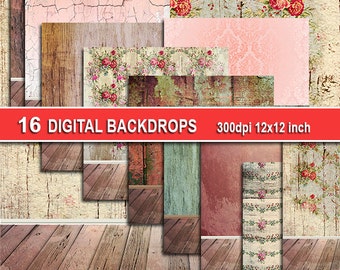 Newborn Digital Backdrop for newborn photography Digital Scrapbook Background Paper Newborn photo backdrop newborn digital prop room sale