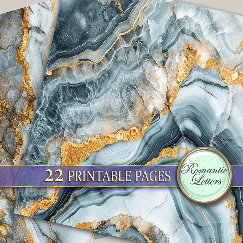 Marble Stone Texture digital paper pack digital Scrapbook decoupage digital paper marble digital photography background marble stone paper image 4
