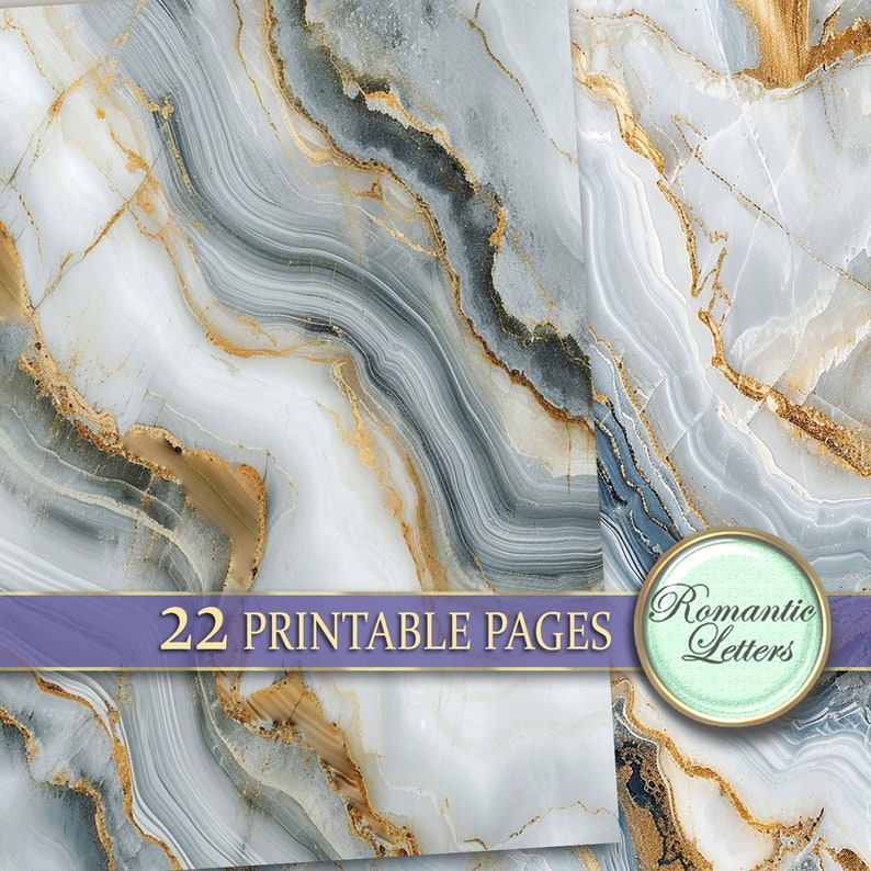 Marble Stone Texture digital paper pack digital Scrapbook decoupage digital paper marble digital photography background marble stone paper image 7