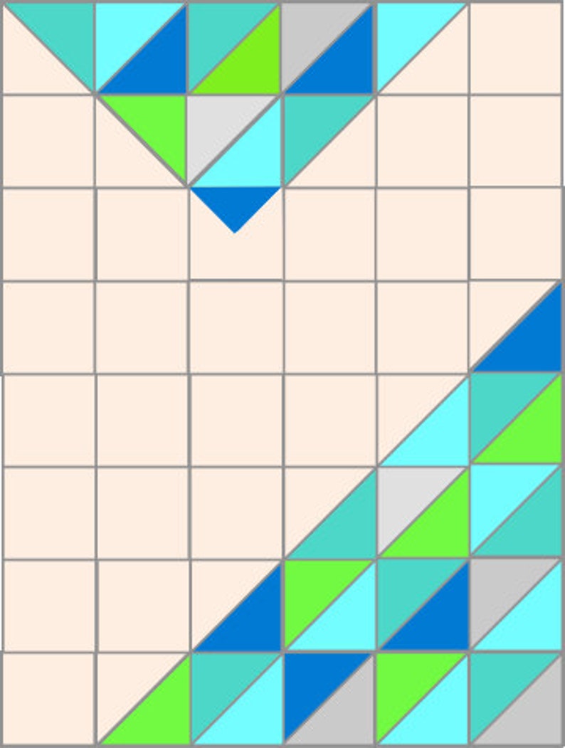 Crochet Blanket Pattern With Bonus 'design Your Own' Etsy