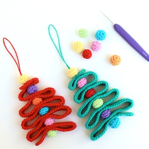 Crochet Ribbon Christmas Tree image 1
