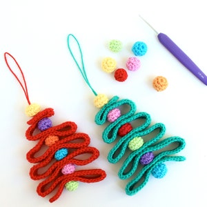 Crochet Ribbon Christmas Tree image 1