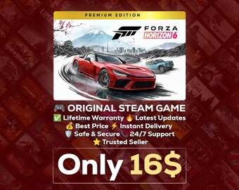 Forza Horizon 6 Premium Edition | Steam Offline PC Racing Game | Open World Driving | Instant Delivery