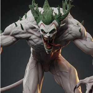 Clown Prince Absolute STL File – Comics Villain Statue – Instant Download