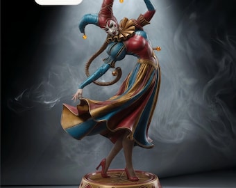 Jester | Eclipse STL Statue | 3D Print Model | Digital STL File