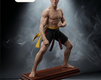 Bloodsport – Frank Dux | Kumite Dominion STL Statue | 3D Print Model | Digital STL File