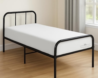 Custom Size Fitted Sheet | 100% Egyptian Cotton | Made to Order Any Smaller Mattress Size | RV Bunk, Cot, Trifold, Camper, Guest Bed