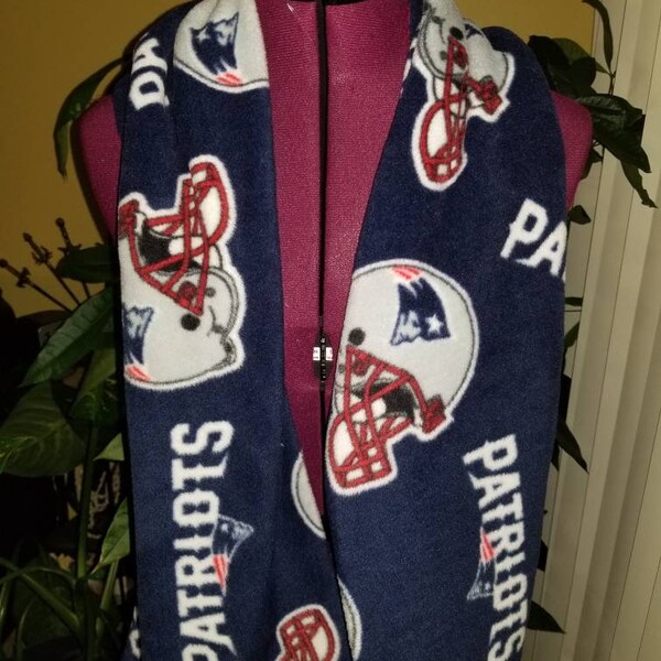 New England Patriots fleece/flannel scarf