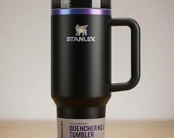 Stanley The Flowstate Quencher H2.0 Tumbler 40oz/1.18L Black Chroma Brand New
