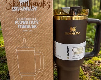 Stanley Chocolate Gold Quencher 40oz Tumbler Flowstate H2.0 Factory Sealed