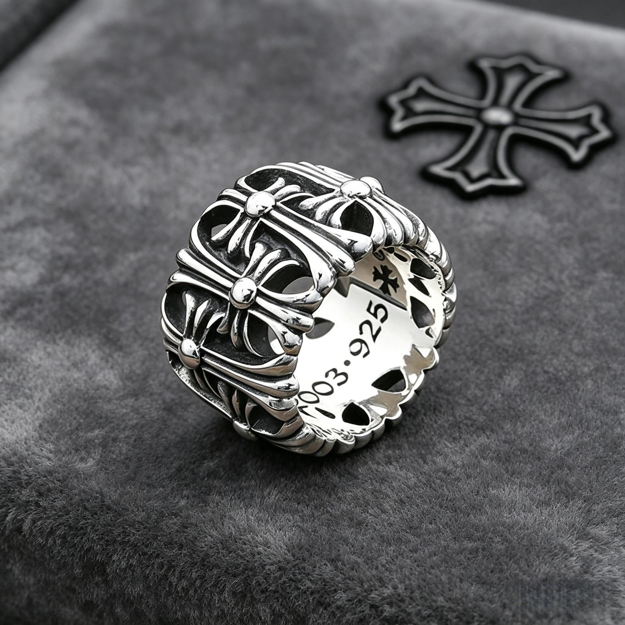 Chrome hearts ring - Etsy 日本