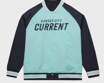 Kansas City Satin Varsity Jacket