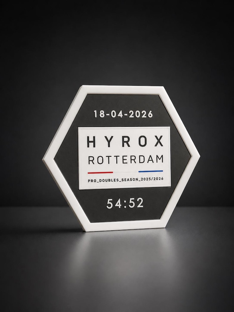 Hyrox Smart Patch-display White/Black