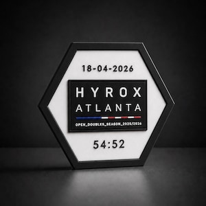 Hyrox Smart Patch-display Black/White