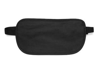 Slim Travel Money Belt, Invisible Passport Waist Pouch, Anti-Theft Security Wallet