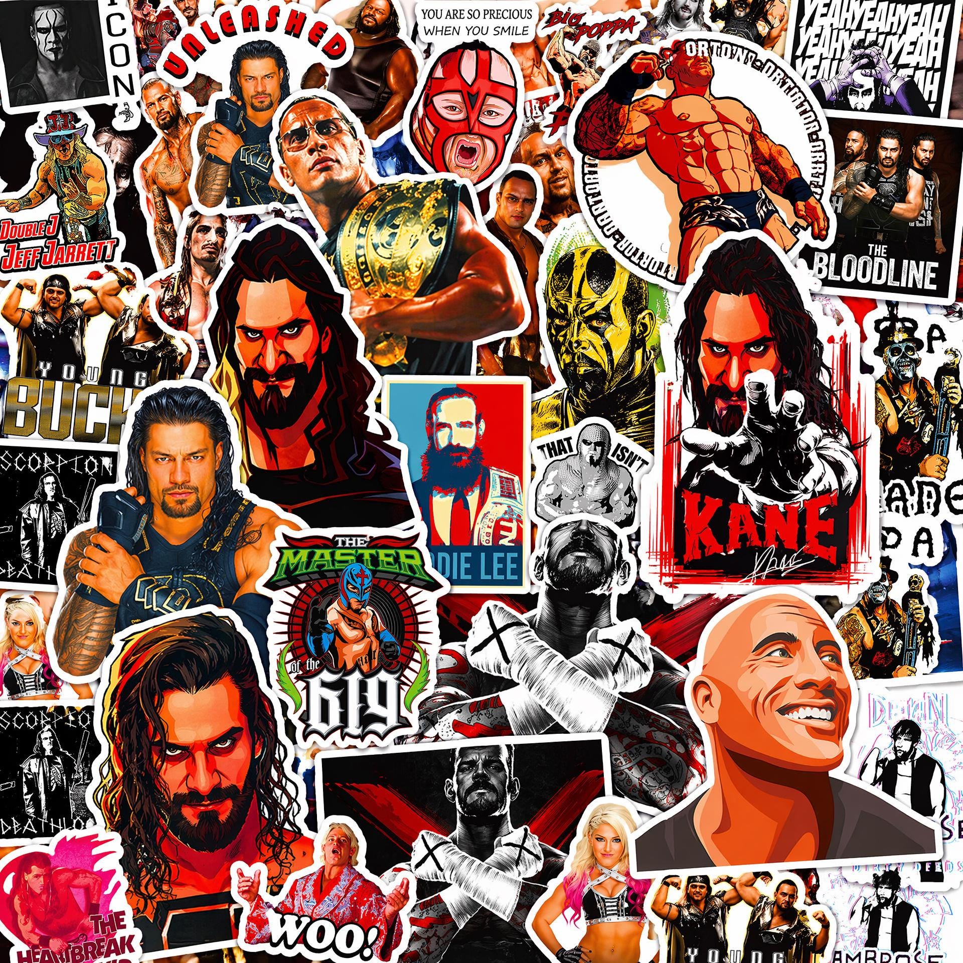Wwe stickers - Etsy 日本