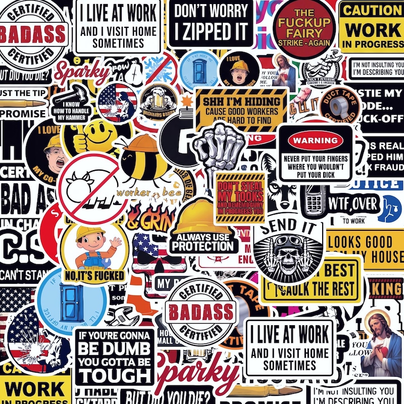 Vibrant Stickers Pack - Etsy