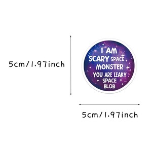 50PCS Project Hail Mary Sticker Pack, Space Stickers, Sci Fi Stickers, Quote Stickers, Bookish Stickers for Luggage, Phone Case, Laptop image 10