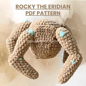 Rocky the Eridian Crochet Pattern | Project Hail Mary Amigurumi (PDF Pattern)