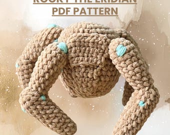 Rocky the Eridian Crochet Pattern | Project Hail Mary Amigurumi (PDF Pattern)