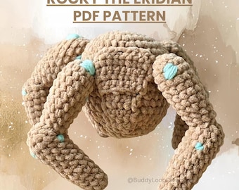 Rocky the Eridian Crochet Pattern | Project Hail Mary Amigurumi (PDF Pattern)