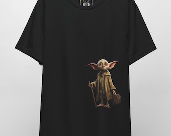 Fantasy Traveler Unisex Shirt - Mythical Being Art Graphic Tee  Magic Creature Top - Black Cinematic Character Aesthetic T-shirt by HolyDeer