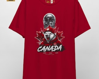 Canada World Cup 2026 Shirt - Canada Soccer Tee - Coupe du Monde 2026 - Voyageurs Apparel - Maple Leaf Canadian Pride Top - Fifa World Cup