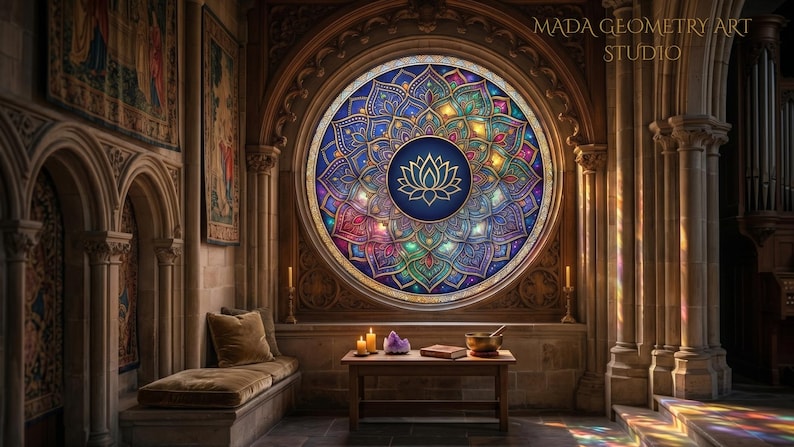 Sun Moon Mandala Coloring Page | Celestial Sacred Geometry Art (PDF ...