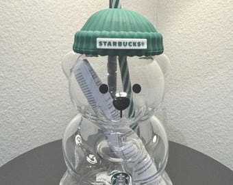 Title: Starbucks Bearista Glass Bottle