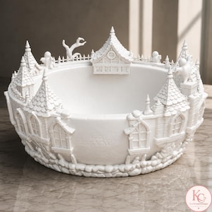 Ghost themed Halloween candy holder STL digital download